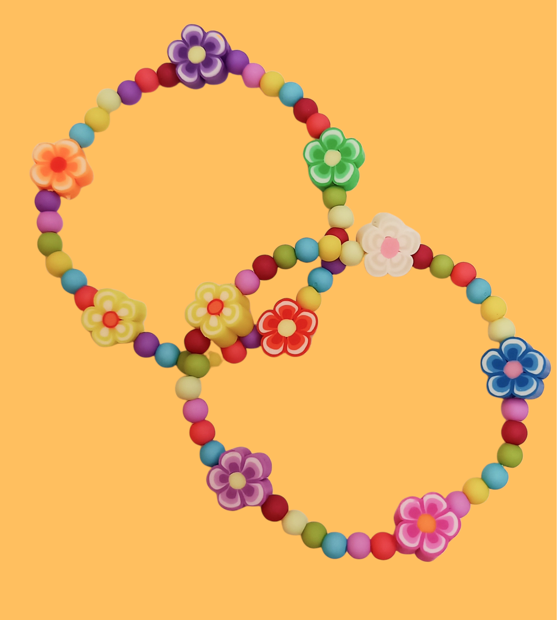 Disco Flower Power Family Bracelet