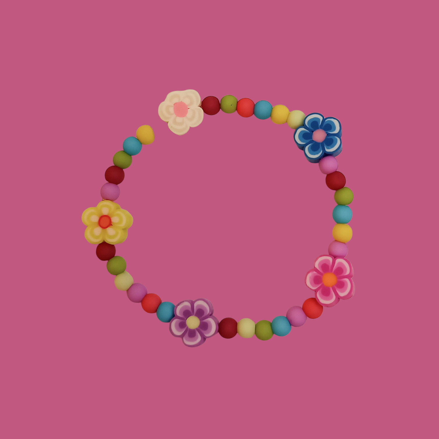 Disco Flower Power Family Bracelet